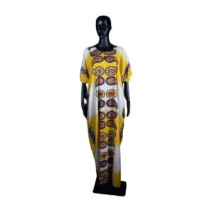 Raha Dera Dress Floral Yellow