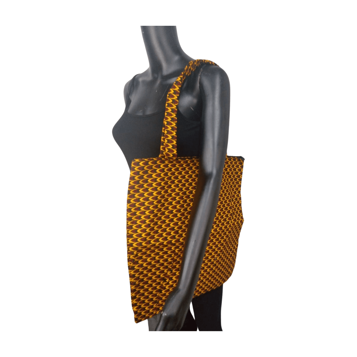 Weaver African Fabric Handmade Tote Bag