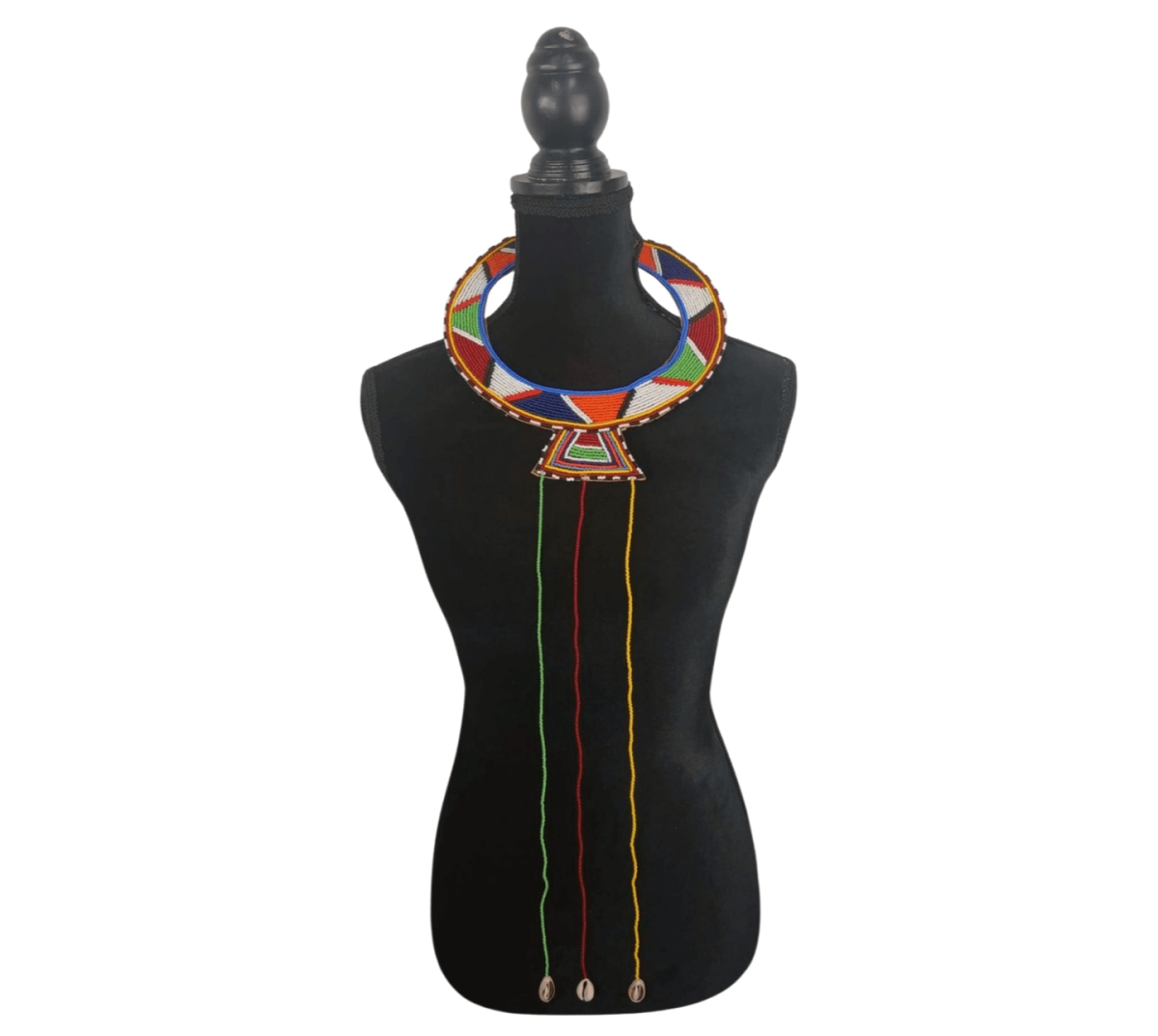 Masai Necklace with 3 Beaded Strings